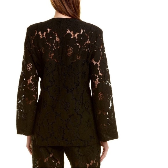 🆕 SABINA MUSÁYEV ELIJAH JACKET BLACK LACE Size S - Picture 2 of 9